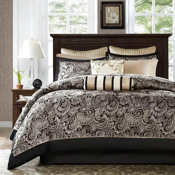 Aubrey 12 Piece Complete Bed Set by Madison Park - Gifts for You 'n Me
