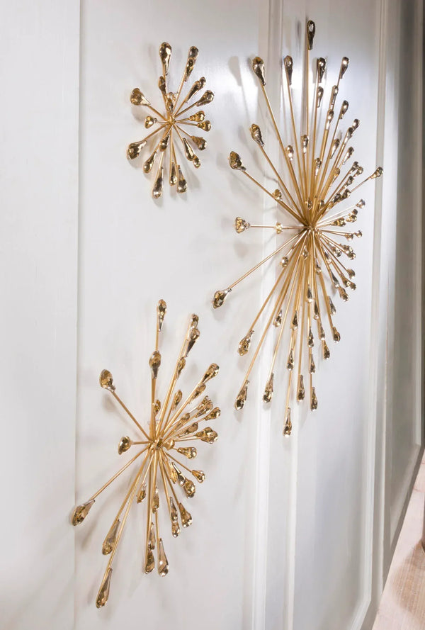 Gold Starburst Wall Art - Gifts for You 'n Me