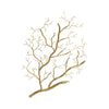 Gold Branch Wall Decor - Metal