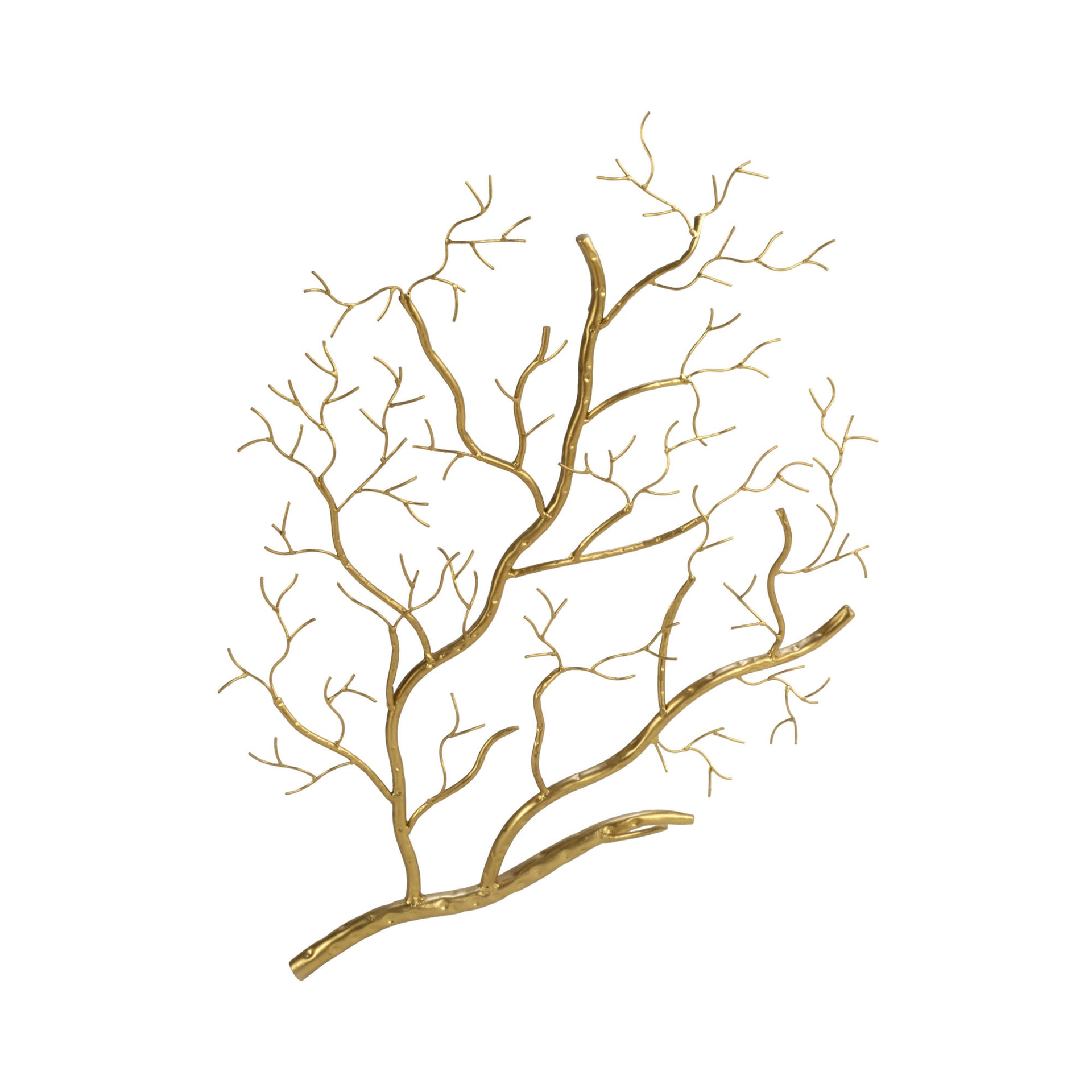 Gold Branch Wall Decor - Metal