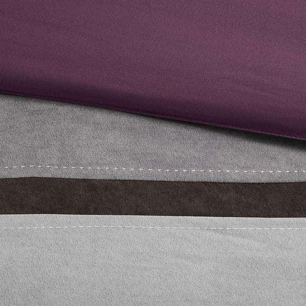 Palisades 7 Piece Faux Suede Comforter Set by Madison Park - Gifts for You 'n Me
