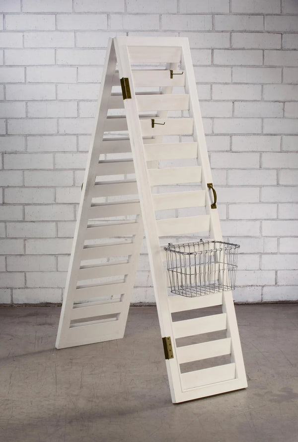 2-Sided Shutter Ladder Display - Gifts for You 'n Me