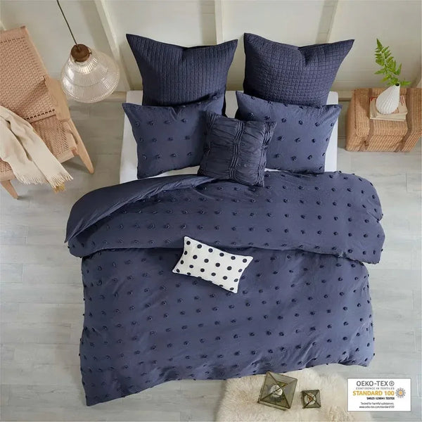Brooklyn Cotton Jacquard Comforter Set by Urban Habitat - Gifts for You 'n Me