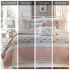 Dawn 6 Piece Cotton Percale Reversible Coverlet Set - Blush