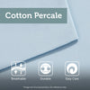 Cassandra 8 Piece Cotton Printed Comforter Set - Blush