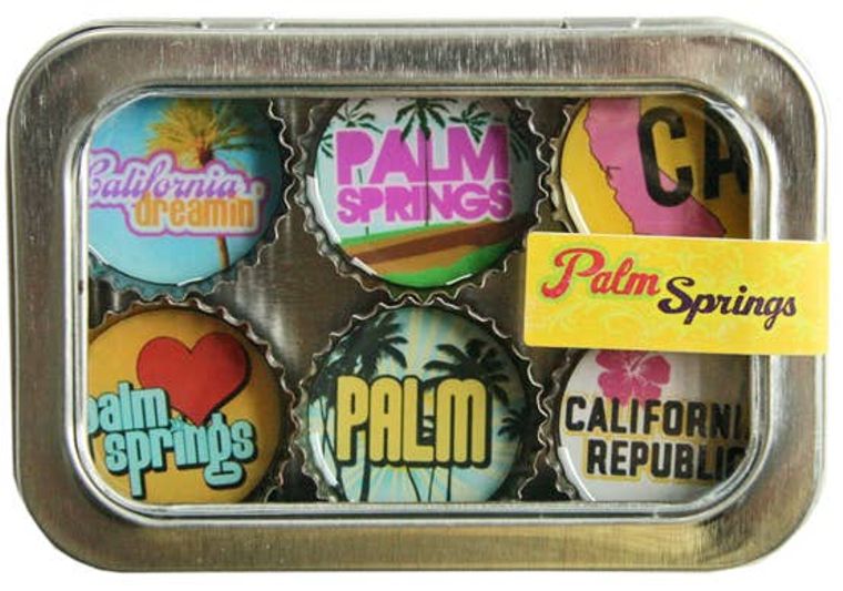 Palm Springs Magnet - Set of 6