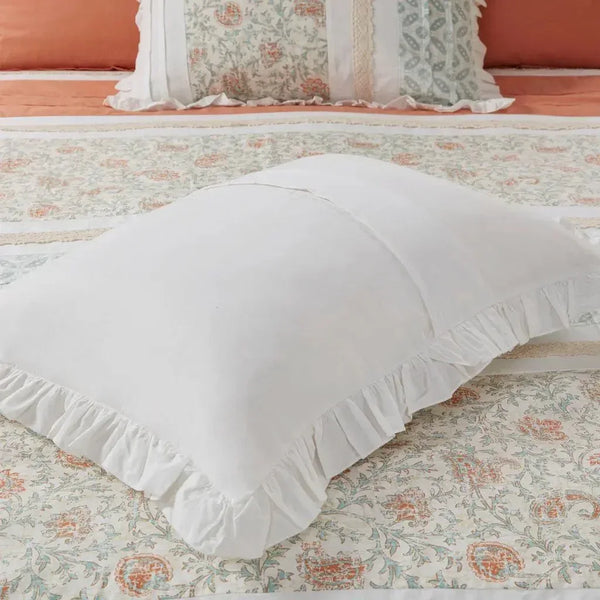 Dawn 9 Piece Cotton Percale Comforter Set by Madison Park - Gifts for You 'n Me
