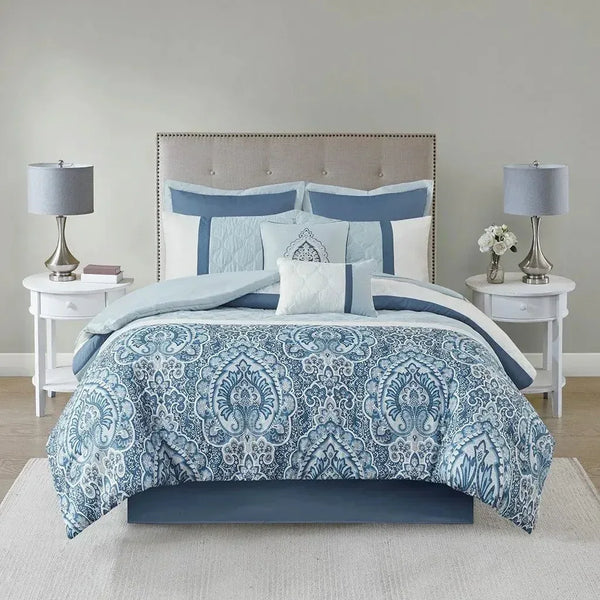 Shawnee 8 Piece Comforter Set by 510 Design - Gifts for You 'n Me