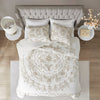 Violette 3 Piece Tufted Cotton Chenille Comforter Set by Madison Park