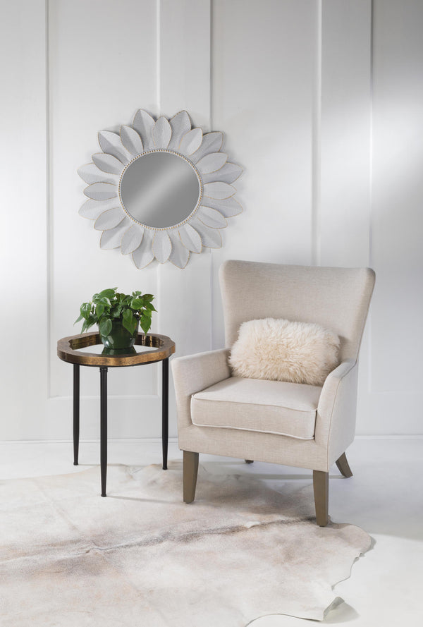 Tipped Petal Wall Mirror