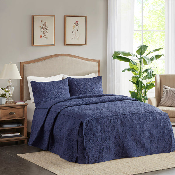 Quebec 3 Piece Fitted Bedspread Set by Madison Park - Gifts for You 'n Me