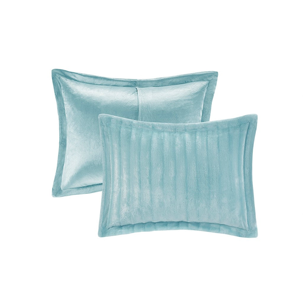 Duke Faux Fur Comforter Mini Set by Madison Park