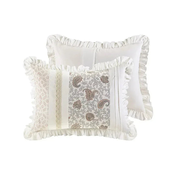 Dawn 9 Piece Cotton Percale Comforter Set by Madison Park - Gifts for You 'n Me