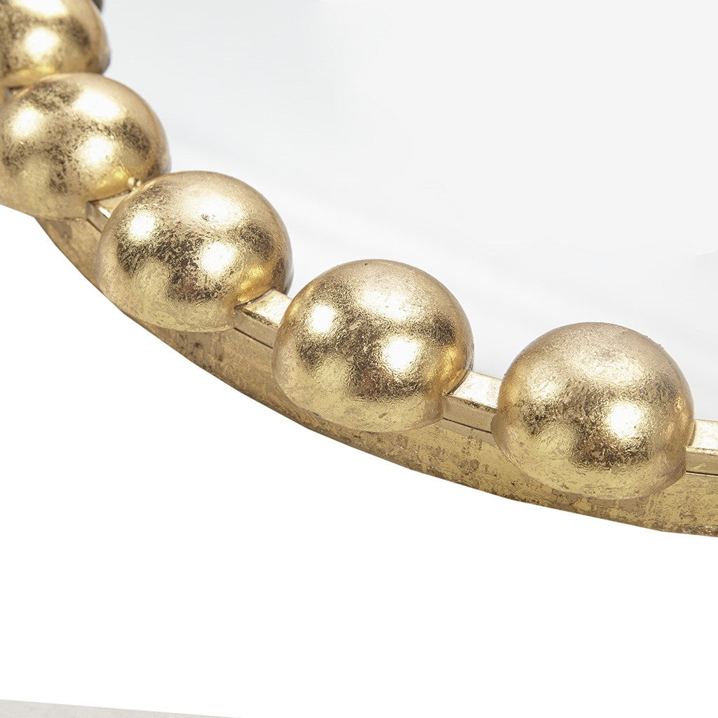 Marlowe Round Gold Wall Decor Mirror 3 Piece Set