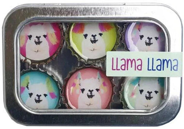 Llama Llama Magnets - Set of 6 - Gifts for You 'n Me