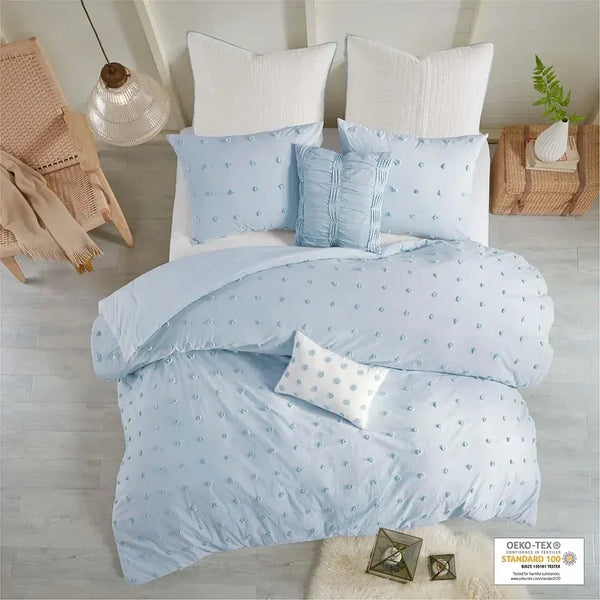 Brooklyn Cotton Jacquard Comforter Set by Urban Habitat - Gifts for You 'n Me