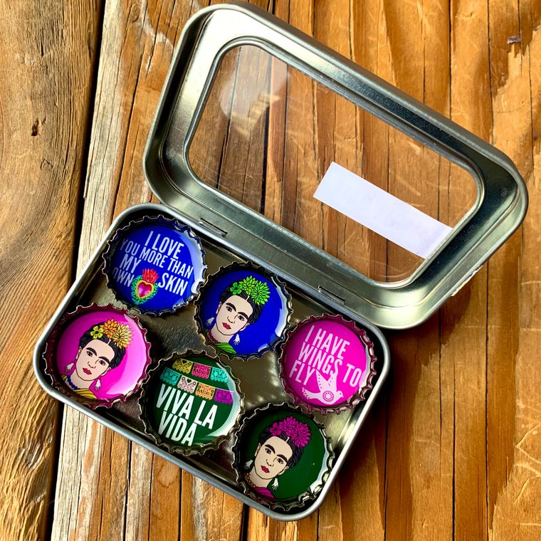 Viva La Frida Magnet set - Set of 6 - Gifts for You 'n Me