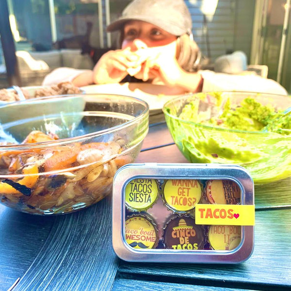 Tacos Magnets - Set of 6