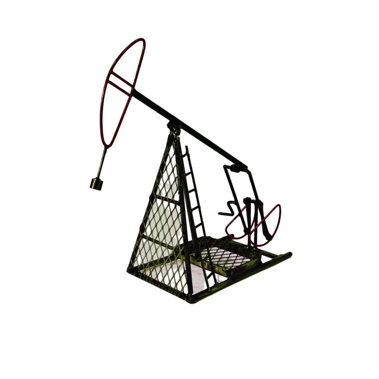 Natural Screen Pump Jack Ornamental Decor - Gifts for You 'n Me