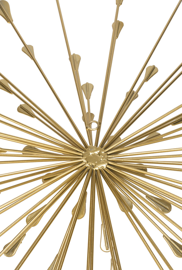 Gold Starburst Wall Art