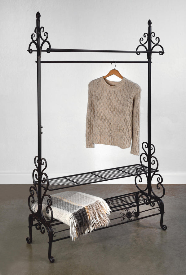 Elegant Garment Floor Rack