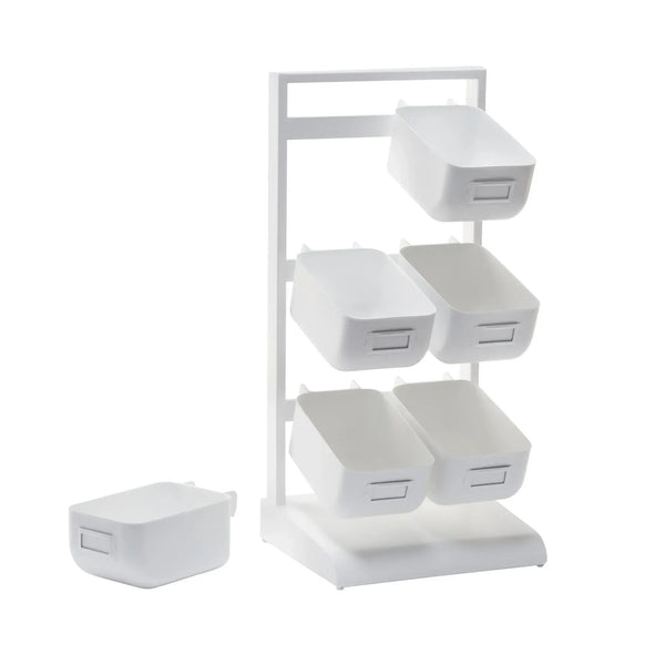 6 Metal Bin Tabletop Display - Gifts for You 'n Me