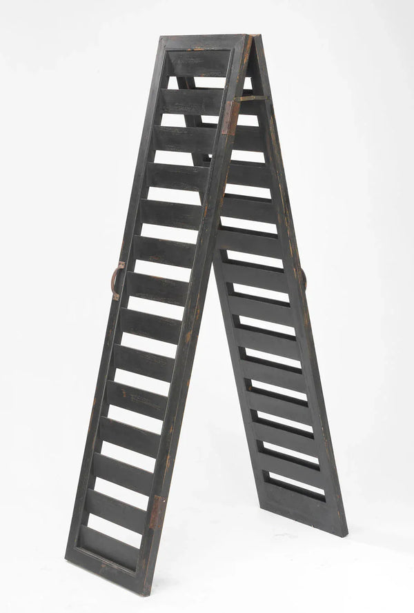 2-Sided Shutter Ladder Display - Gifts for You 'n Me