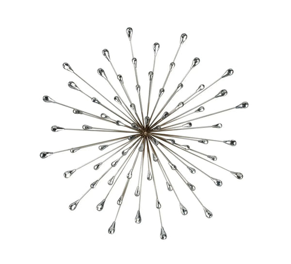 Silver Starburst Wall Art - Gifts for You 'n Me