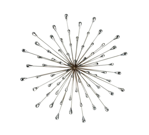 Silver Starburst Wall Art - Gifts for You 'n Me