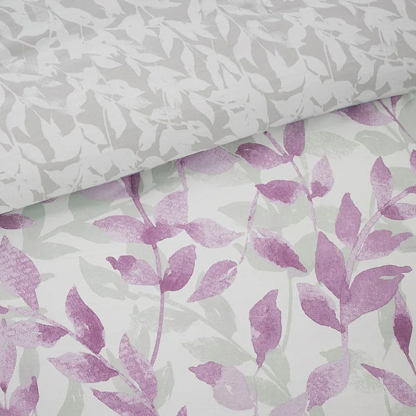 Sofia Reversible Comforter Set with Bed Sheets in Purple - Gifts for You 'n Me