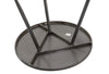 Gold Edge Metal Side Tables - Set of 3