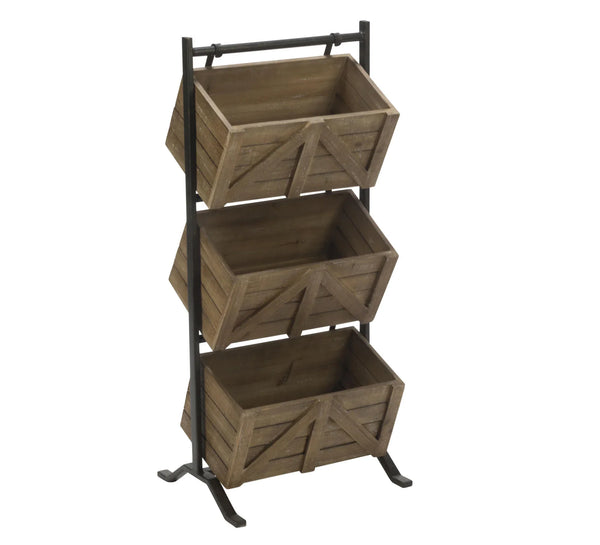 3 Tier Wooden Crate Stand - Gifts for You 'n Me
