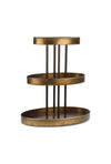 3 Tier Oval Tabletop Display
