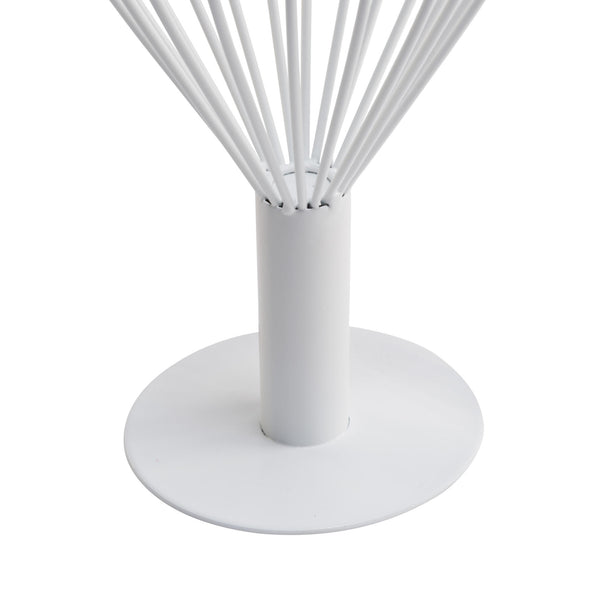 Balloon Wire Hat Stands Set of 2  (Gold & White)