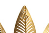 Starburst Gold Wall Mirror - Feather Design