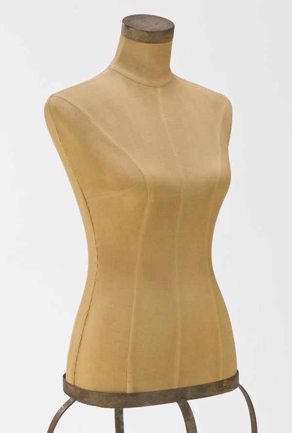 Antiqued Female Mannequin w/ 3 Shelves