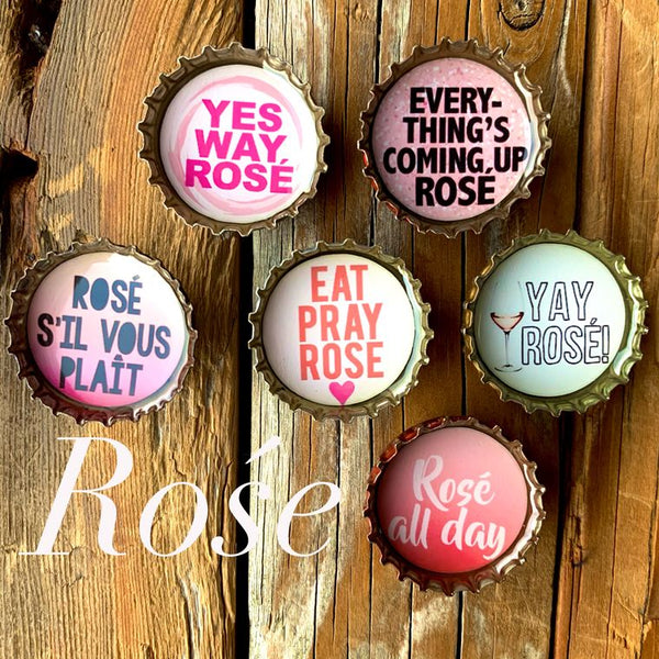 Rosé Magnets - Set of 6
