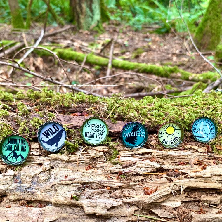 Get Outside Magnets - Set of 6
