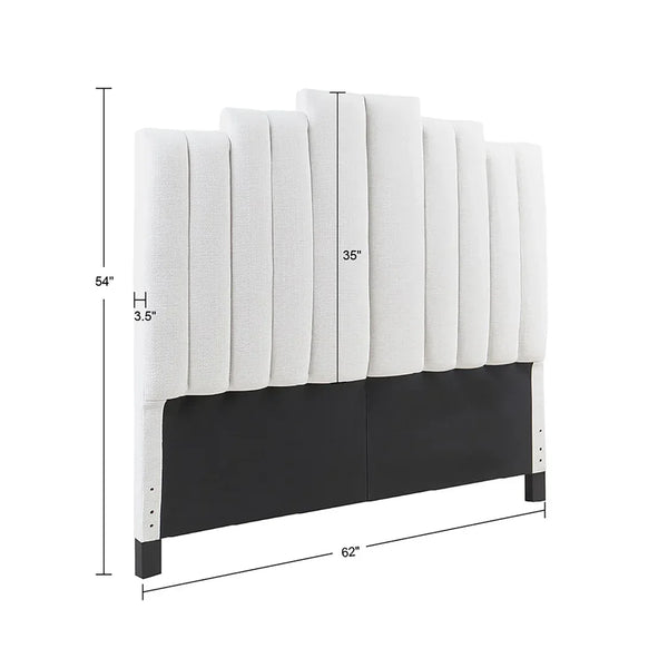 Hamilton Channel Tufted Headboard by Martha Stewart - Gifts for You 'n Me
