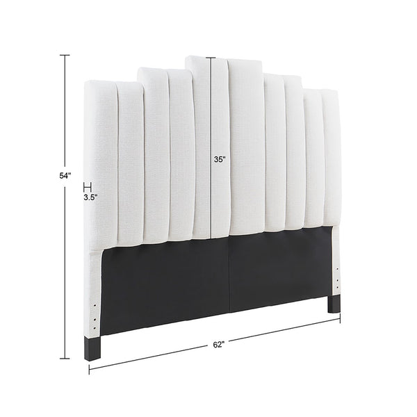 Hamilton Channel Tufted Headboard by Martha Stewart