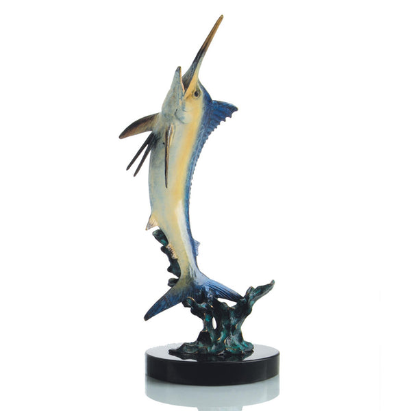 Excited Blue - Marlin Sculpture