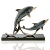 Sailor's Delight Double Dolphins Sculpture