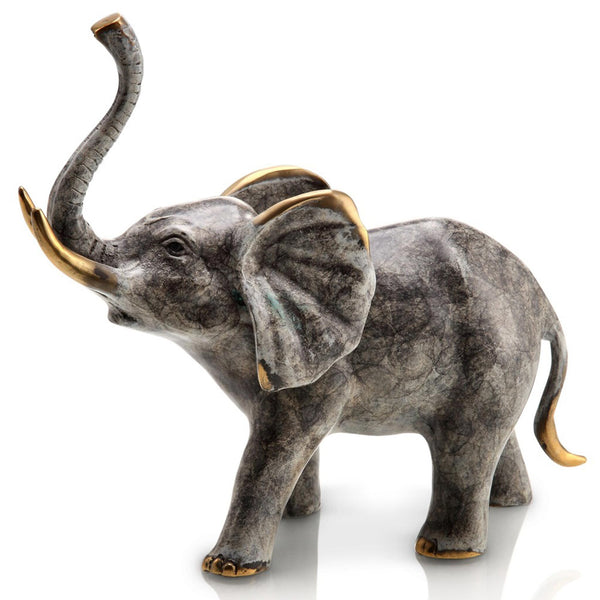 Bellowing Elephant Sculpture