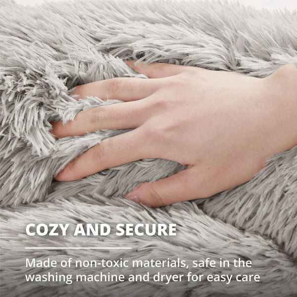 Luna Hooded Round Pet Bed by Friends Forever - • SIZE: D 23