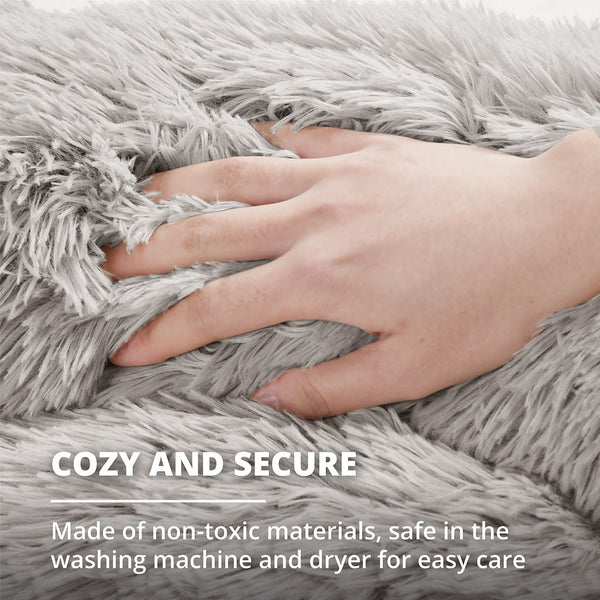 Luna Hooded Round Pet Bed by Friends Forever - • SIZE: D 23