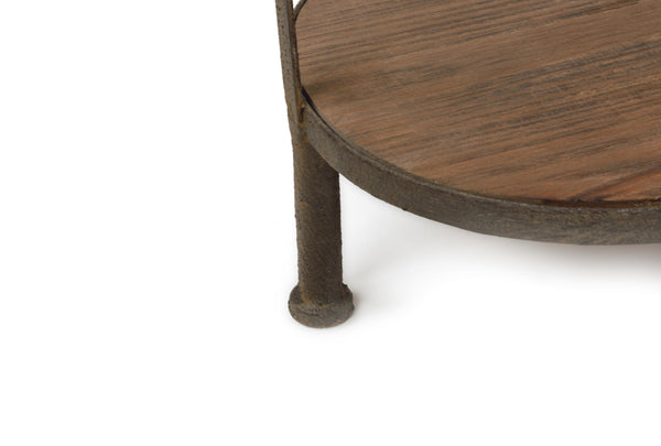 Antiqued Female Mannequin w/ 3 Shelves