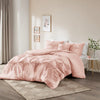 Colette 4 Piece Blush Comforter Set  by Madison Park