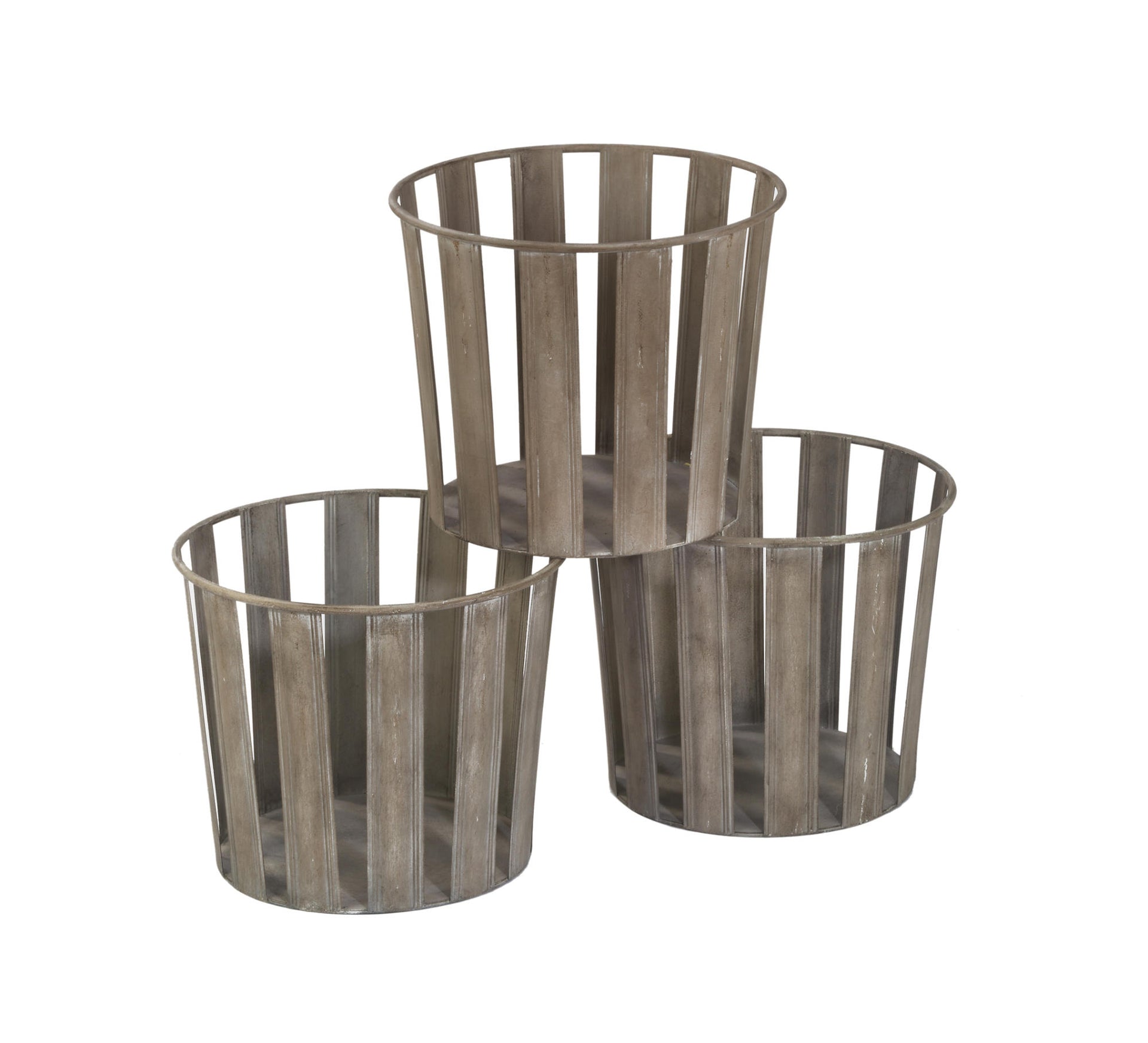 2-Tier Iron Display w/ Removable Baskets