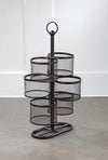 6 Bin Mesh Rotating Display
