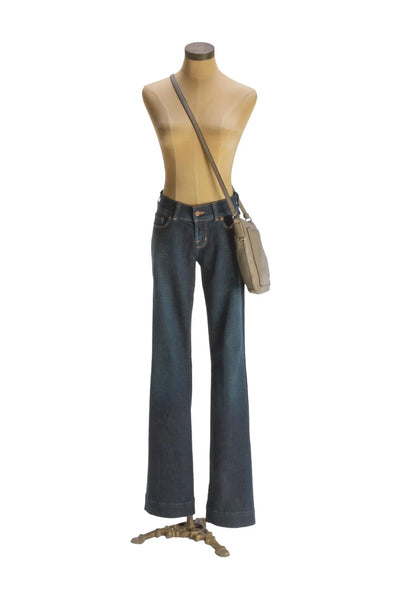 Antiqued Floor Body Form - Female Mannequin